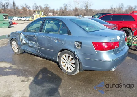 2009 Hyundai Sonata Limited V6 из США, поврежденный, VIN 5NPEU46F89H516653